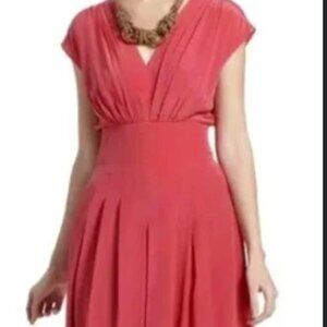 Pink Silk Cocktail Dress - NWOT - Size Large - Lil for Anthropologie
